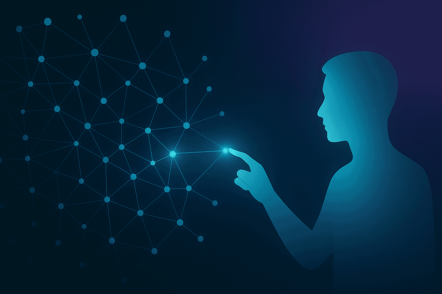 Human-AI collaboration visualization