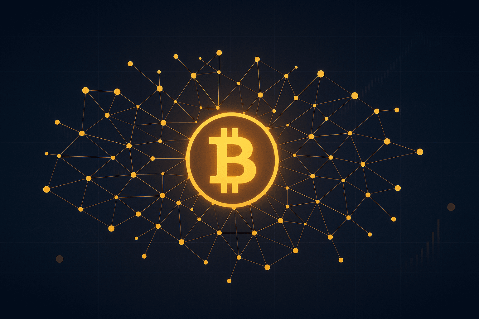 Bitcoin network visualization